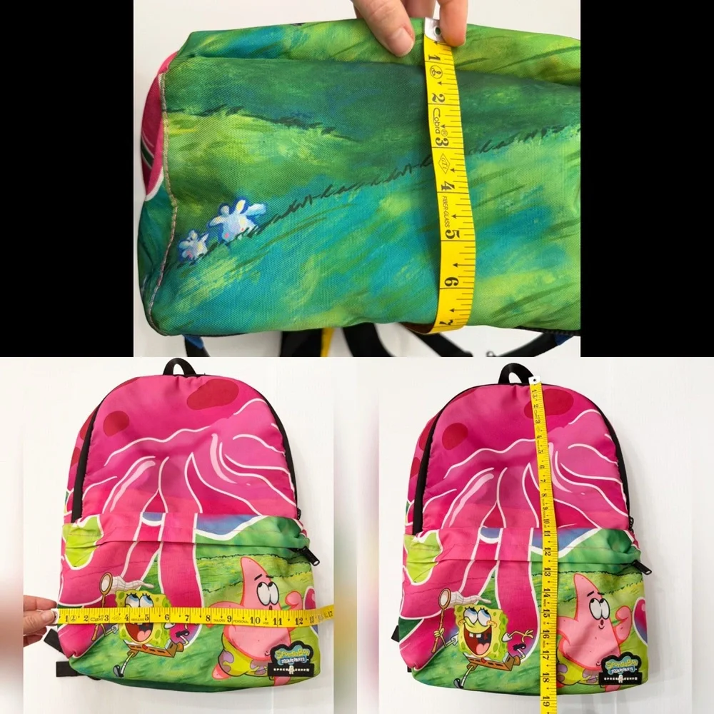 SPACE JUNK Spongebob Jellyfish Run Full Size Backpack